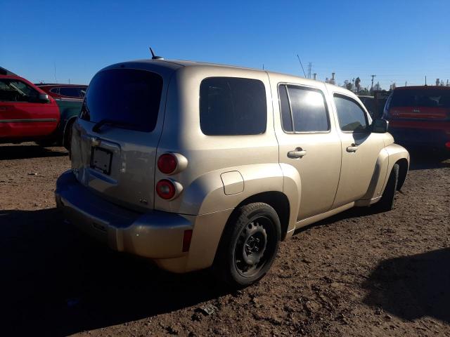 3GNDA13D18S541878 - 2008 CHEVROLET HHR LS 金色 照片 4