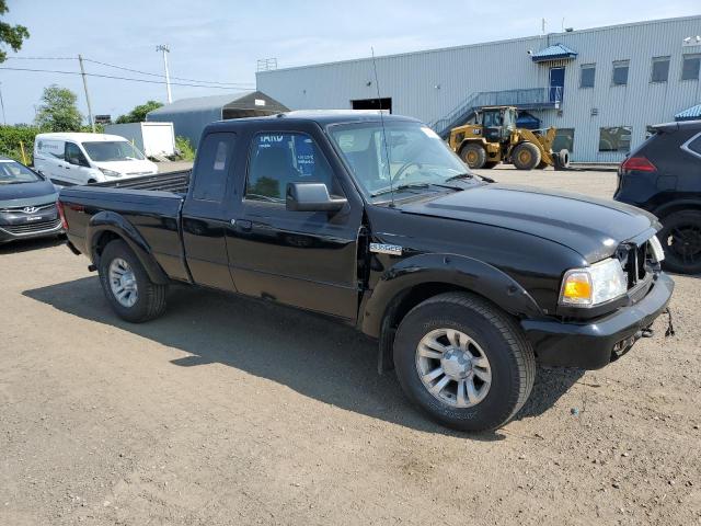 1FTZR45E09PA65797 - 2009 FORD RANGER SUPER CAB BLACK photo 4