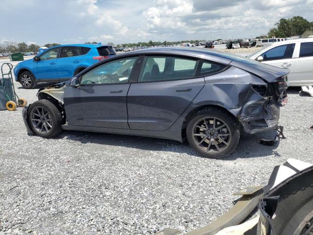 5YJ3E1EA3PF646344 - 2023 TESLA MODEL 3 GRAY photo 2