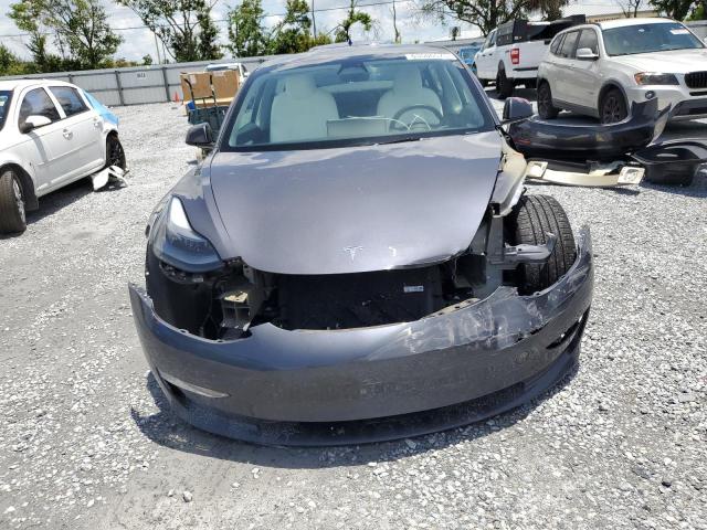 5YJ3E1EA3PF646344 - 2023 TESLA MODEL 3 GRAY photo 5