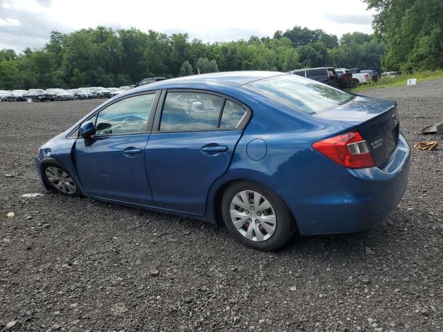 19XFB2F56CE314573 - 2012 HONDA CIVIC LX BLUE photo 2
