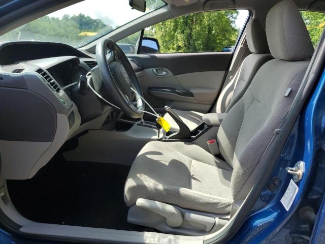 19XFB2F56CE314573 - 2012 HONDA CIVIC LX BLUE photo 7