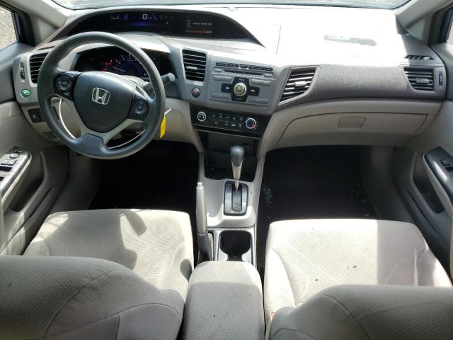 19XFB2F56CE314573 - 2012 HONDA CIVIC LX BLUE photo 8