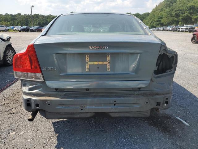 YV1RS61T742401658 - 2004 VOLVO S60 BLUE photo 6