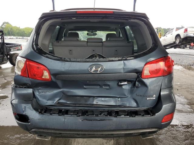 5NMSH13E27H007282 - 2007 HYUNDAI SANTA FE SE BLUE photo 6