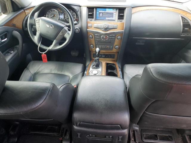 JN8AZ2NFXE9555130 - 2014 INFINITI QX80 SILVER photo 8