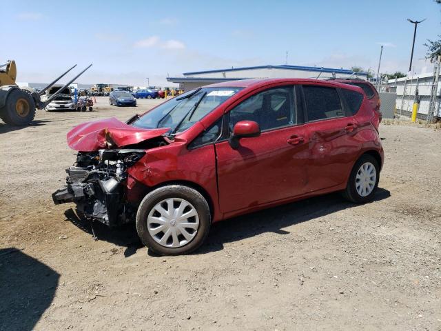 3N1CE2CP5EL406534 - 2014 NISSAN VERSA NOTE S RED photo 1