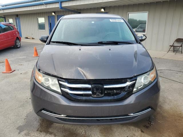 5FNRL5H42EB139655 - 2014 HONDA ODYSSEY EX GRAY photo 5