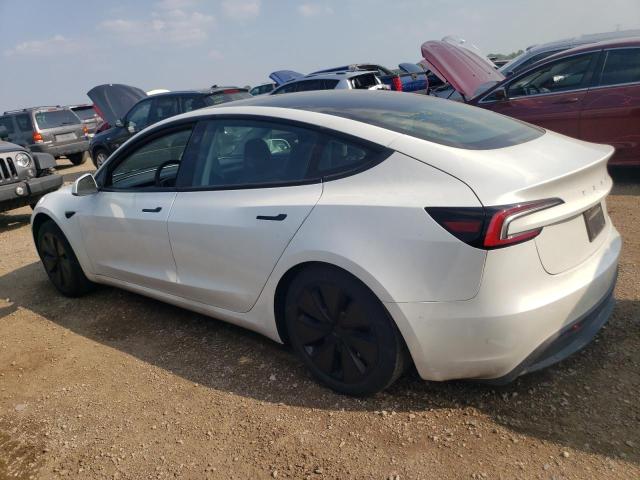 5YJ3E1EA3RF732076 - 2024 TESLA MODEL 3 白色 照片 2