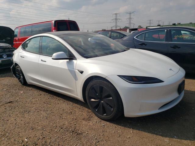 5YJ3E1EA3RF732076 - 2024 TESLA MODEL 3 白色 照片 4