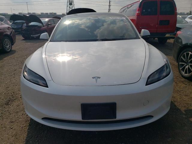 5YJ3E1EA3RF732076 - 2024 TESLA MODEL 3 白色 照片 5