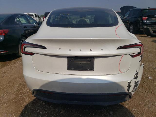 5YJ3E1EA3RF732076 - 2024 TESLA MODEL 3 白色 照片 6