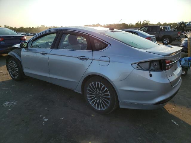 3FA6P0RU4JR235200 - 2018 FORD FUSION TITANIUM/PLATINUM HEV SILVER photo 2