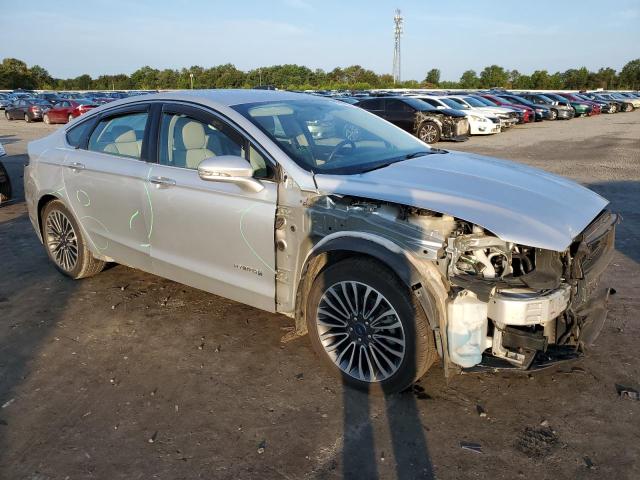 3FA6P0RU4JR235200 - 2018 FORD FUSION TITANIUM/PLATINUM HEV SILVER photo 4