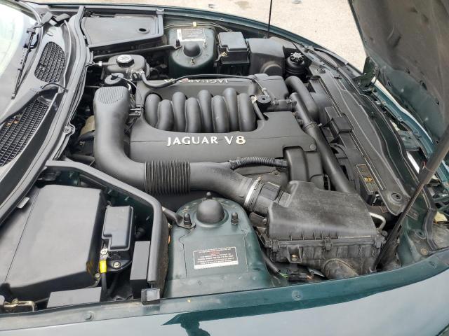 SAJGX2246WC025547 - 1998 JAGUAR XK8 GREEN photo 11