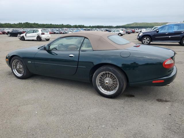 SAJGX2246WC025547 - 1998 JAGUAR XK8 GREEN photo 2