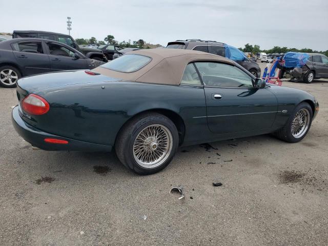 SAJGX2246WC025547 - 1998 JAGUAR XK8 GREEN photo 3
