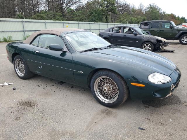 SAJGX2246WC025547 - 1998 JAGUAR XK8 GREEN photo 4