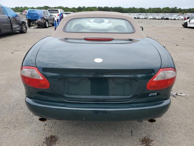 SAJGX2246WC025547 - 1998 JAGUAR XK8 GREEN photo 6