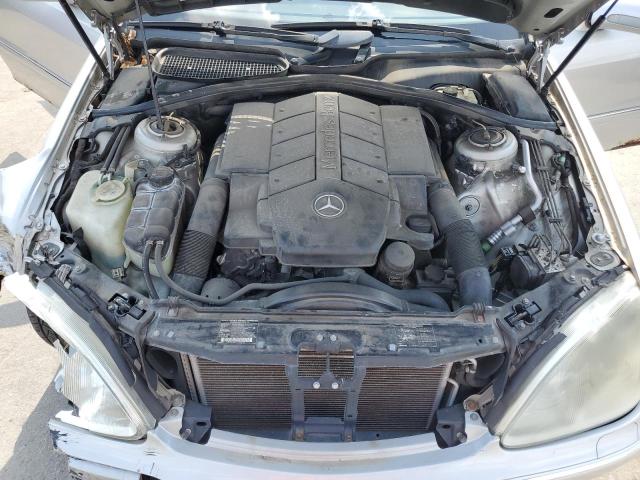 WDBNG70J91A172072 - 2001 MERCEDES-BENZ S 430 SILVER photo 11