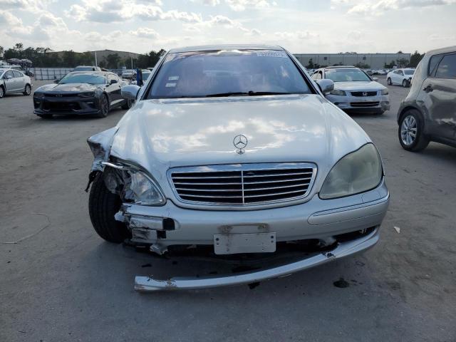 WDBNG70J91A172072 - 2001 MERCEDES-BENZ S 430 SILVER photo 5