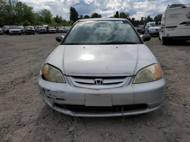 1HGEM21543L070329 - 2003 HONDA CIVIC LX SILVER photo 5