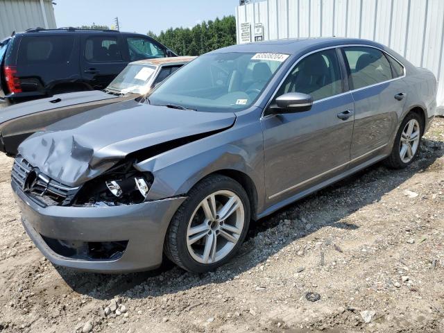 1VWCN7A33DC047606 - 2013 VOLKSWAGEN PASSAT SEL GRAY photo 1