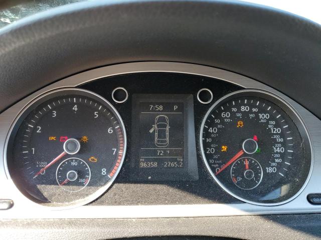 WVWBP7ANXGE518606 - 2016 VOLKSWAGEN CC BASE BLACK photo 9