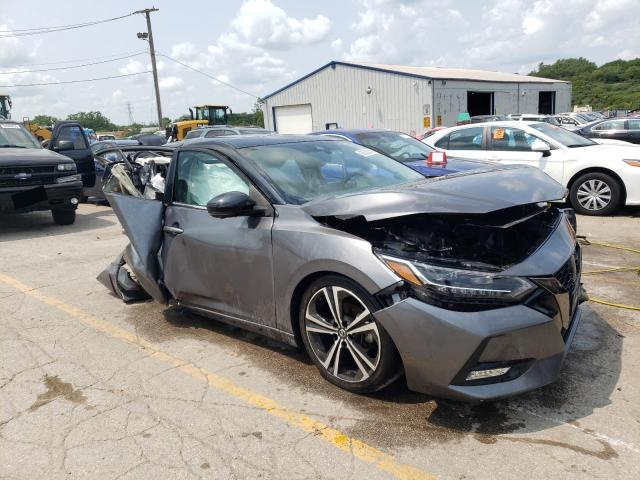 3N1AB8DV0NY253905 - 2022 NISSAN SENTRA SR GRAY photo 4