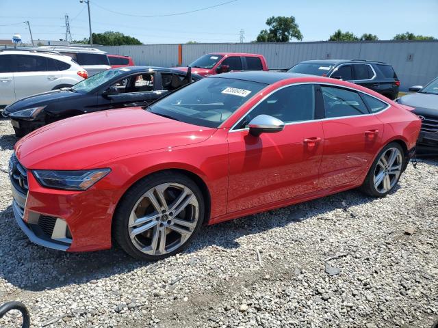 WAUSFBF2XNN054196 - 2022 AUDI S7 PRESTIGE RED photo 1