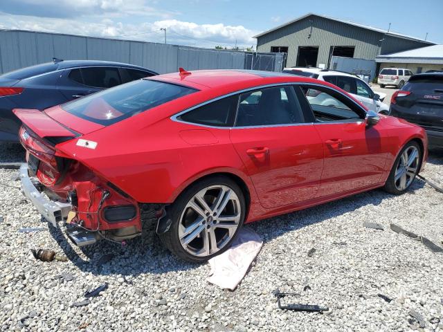 WAUSFBF2XNN054196 - 2022 AUDI S7 PRESTIGE RED photo 3