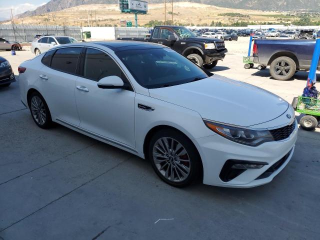 5XXGV4L29KG284993 - 2019 KIA OPTIMA SXL WHITE photo 4