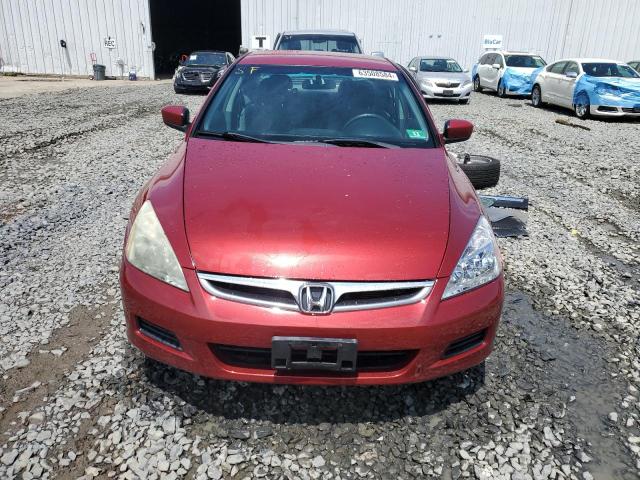 1HGCM56337A009085 - 2007 HONDA ACCORD SE MAROON photo 5