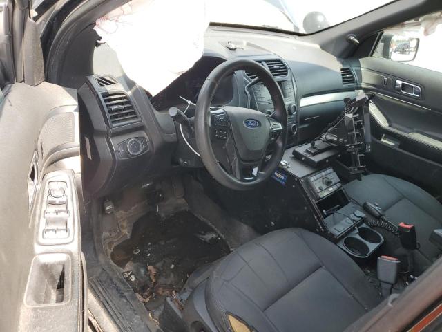 1FM5K8AR8HGC90594 - 2017 FORD EXPLORER POLICE INTERCEPTOR BLACK photo 8