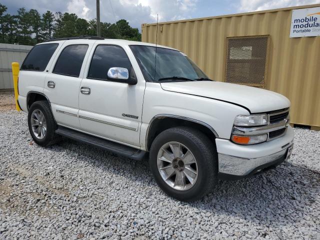 1GNEC13T61R141524 - 2001 CHEVROLET TAHOE C1500 WHITE photo 4