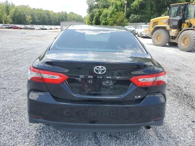 4T1B11HK0JU554226 - 2018 TOYOTA CAMRY L BLACK photo 6