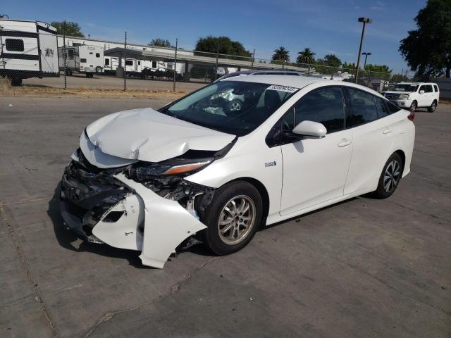 JTDKARFP1K3116971 - 2019 TOYOTA PRIUS PRIM WHITE photo 1