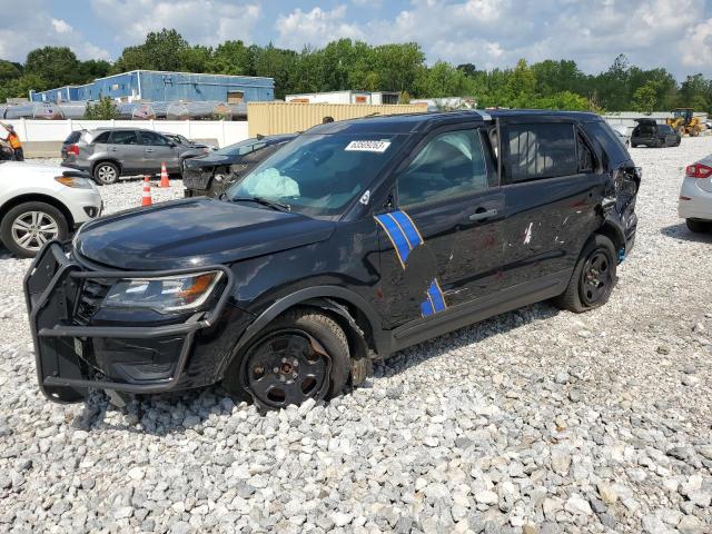 1FM5K8AR9KGB44521 - 2019 FORD EXPLORER POLICE INTERCEPTOR BLACK photo 1