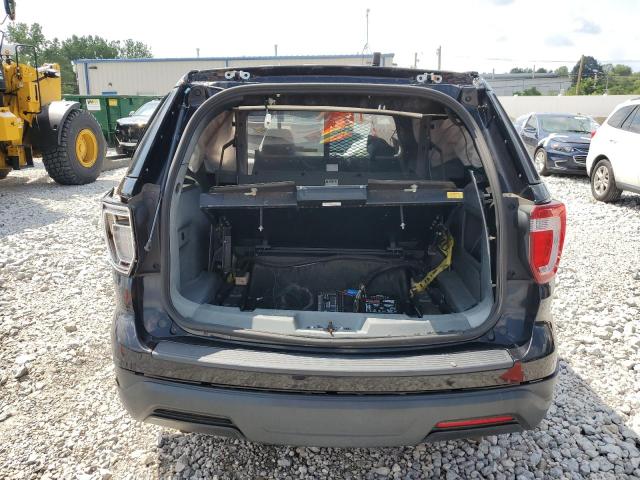 1FM5K8AR9KGB44521 - 2019 FORD EXPLORER POLICE INTERCEPTOR BLACK photo 6