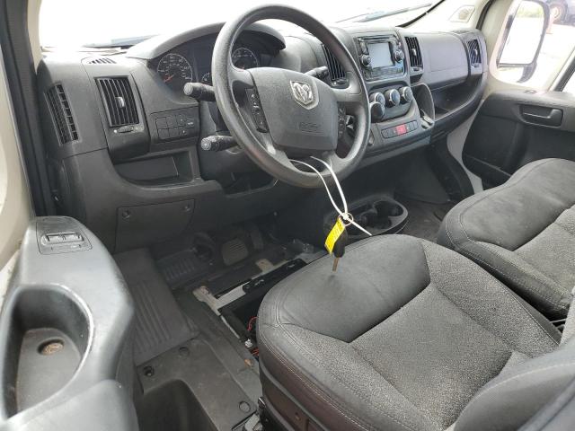 3C6TRVDDXFE504799 - 2015 RAM PROMASTER 2500 HIGH WHITE photo 8