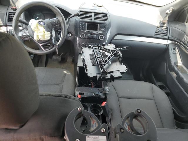 1FM5K8AR2KGB23459 - 2019 FORD EXPLORER POLICE INTERCEPTOR BLACK photo 8