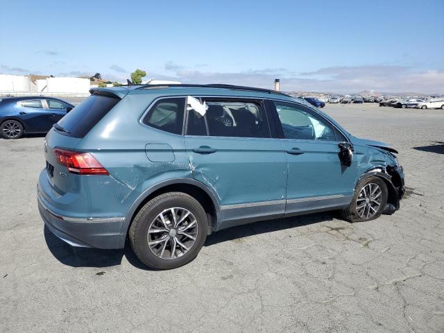 3VV2B7AX6LM063985 - 2020 VOLKSWAGEN TIGUAN SE Turquesa foto 3