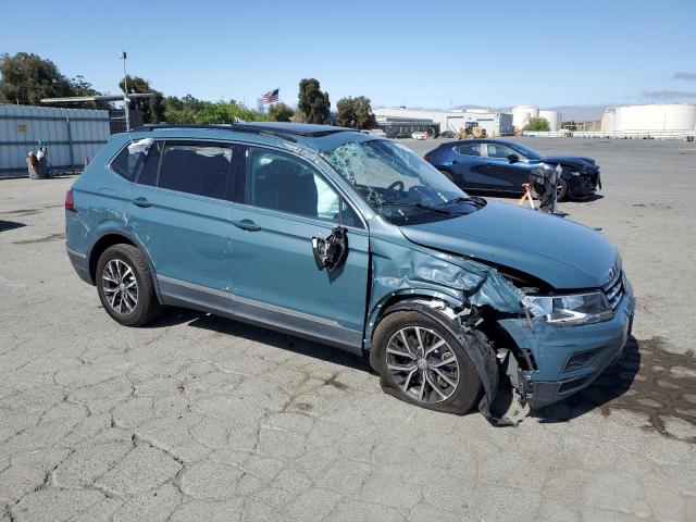 3VV2B7AX6LM063985 - 2020 VOLKSWAGEN TIGUAN SE Turquesa foto 4