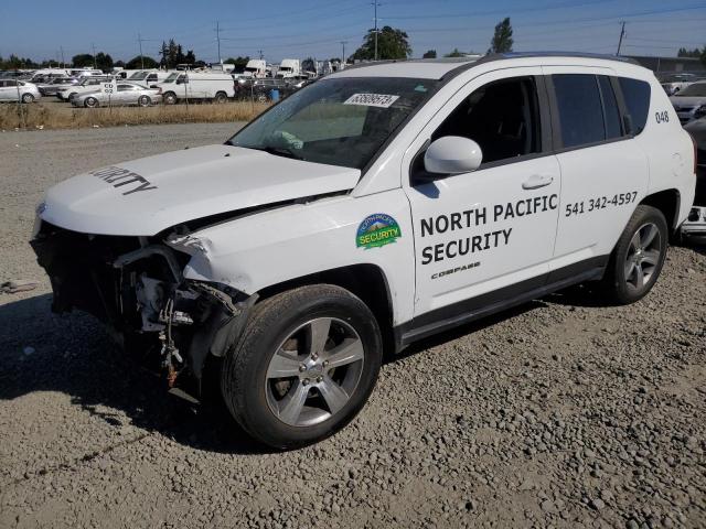 1C4NJDEB5GD651048 - 2016 JEEP COMPASS LATITUDE WHITE photo 1