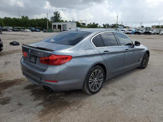 WBAJE5C52KWE66278 - 2019 BMW 540 I GRAY photo 3