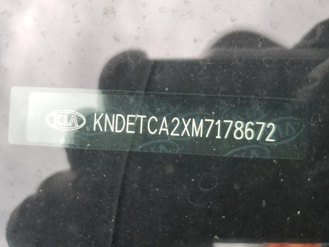 KNDETCA2XM7178672 - 2021 KIA SELTOS SX WHITE photo 12