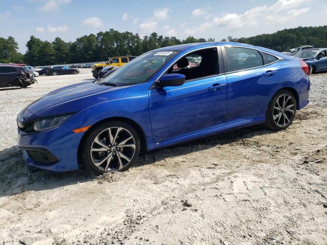 2HGFC2F80LH582225 - 2020 HONDA CIVIC SPORT ლურჯი ფოტო 1