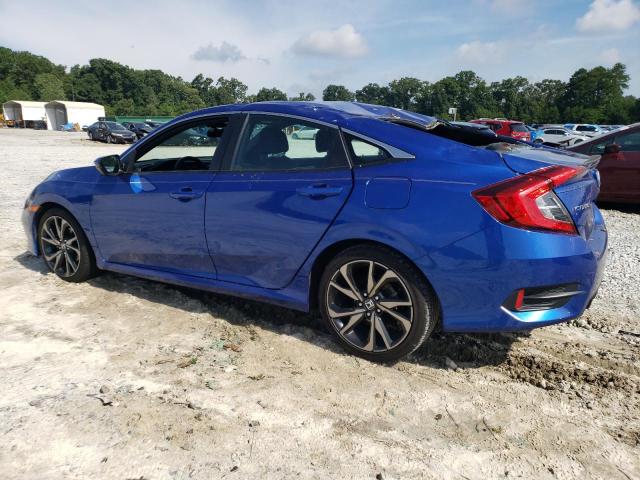 2HGFC2F80LH582225 - 2020 HONDA CIVIC SPORT ლურჯი ფოტო 2