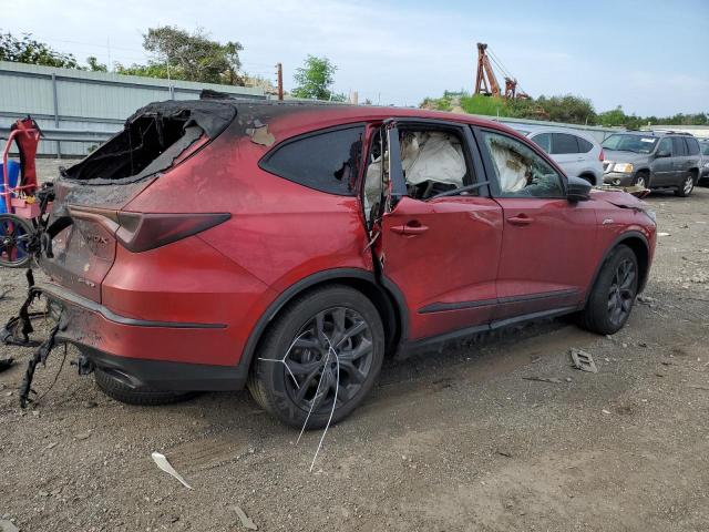 5J8YE1H06NL036619 - 2022 ACURA MDX A-SPEC RED photo 3