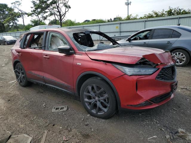 5J8YE1H06NL036619 - 2022 ACURA MDX A-SPEC RED photo 4